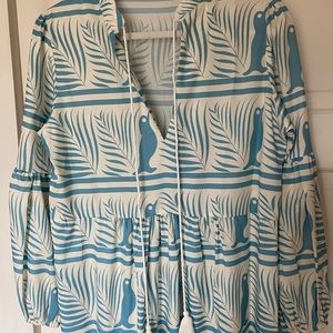 Printed tunic dress